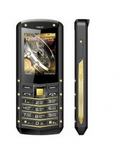 мобильный телефон teXet TM-520R черный-желтый