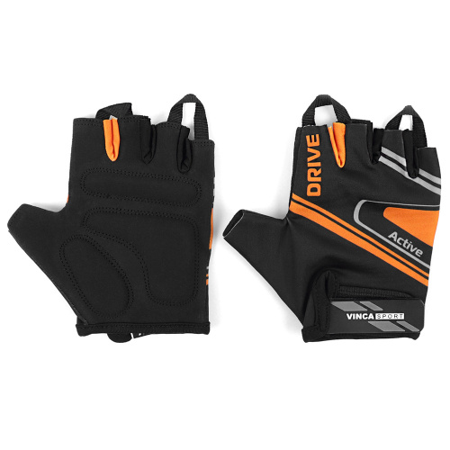 перчатки велосипедные VG927 Drive orange (L)