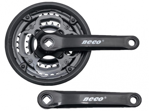 система шатунов Neco 26" D-EDx3 NSP3003 24/34/42Т алюм/пластик, 170мм