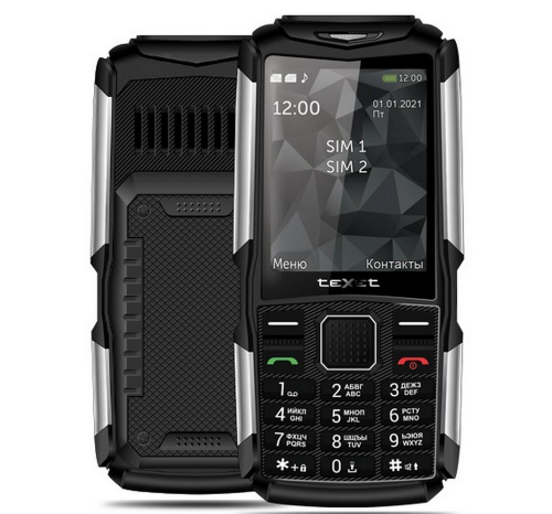 мобильный телефон teXet TM-D314 черный