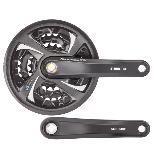 система шатунов Shimano Tourney FC-TX801 1/2"х3/32" 22/32/42 зуб. 170мм 