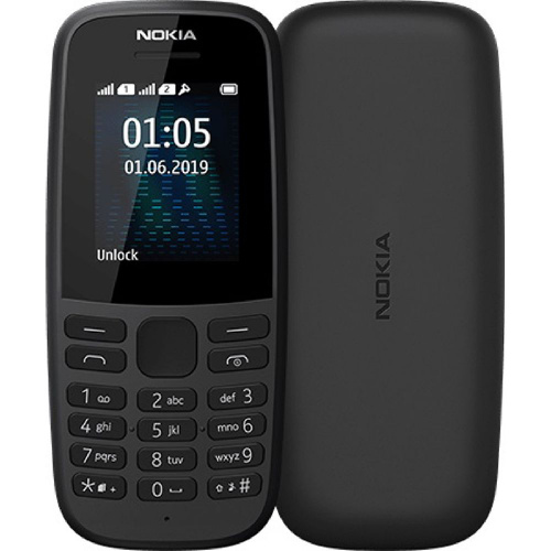 мобильный телефон  Nokia  105 DS TA Black