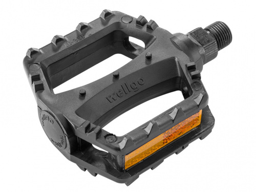 педали велосипеда Wellgo LU-968 ось 9/16", детские, пластик